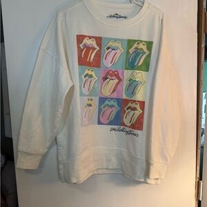 The Rolling Stones Multicolor Graphic Sweatshirt
